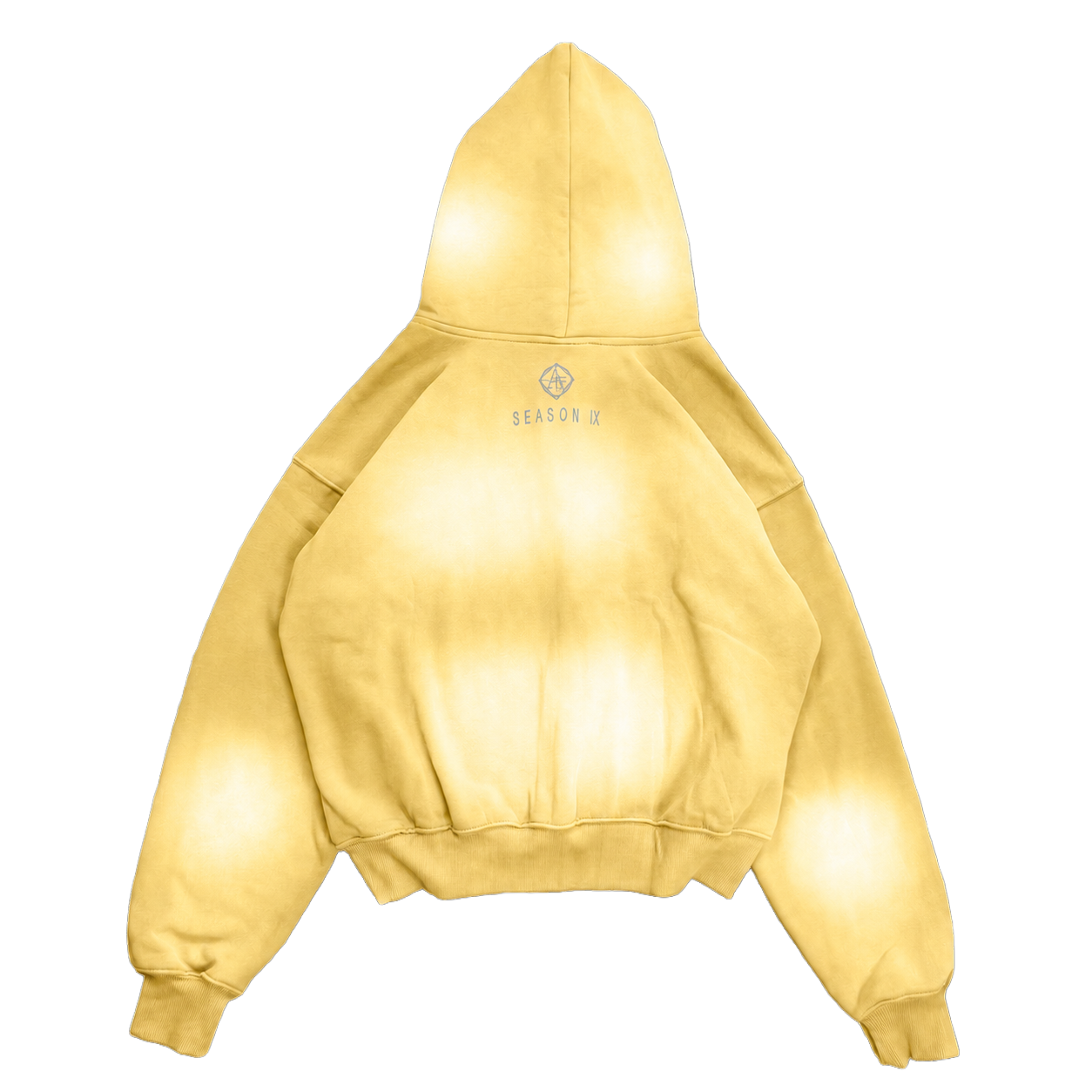 24/7 - Felpa Zip giallo burro SS26