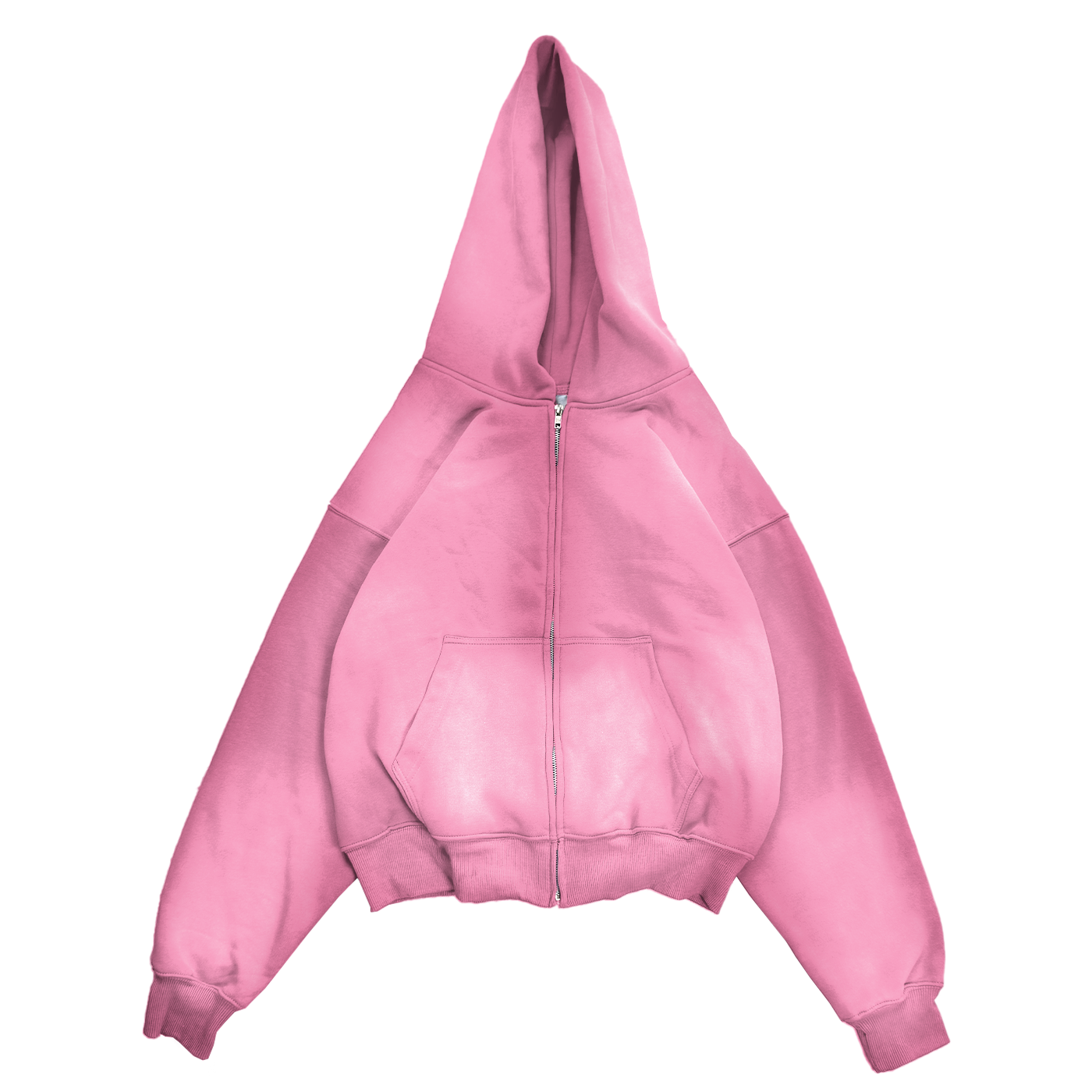 24/7 - Felpa Zip Candy Pink SS26