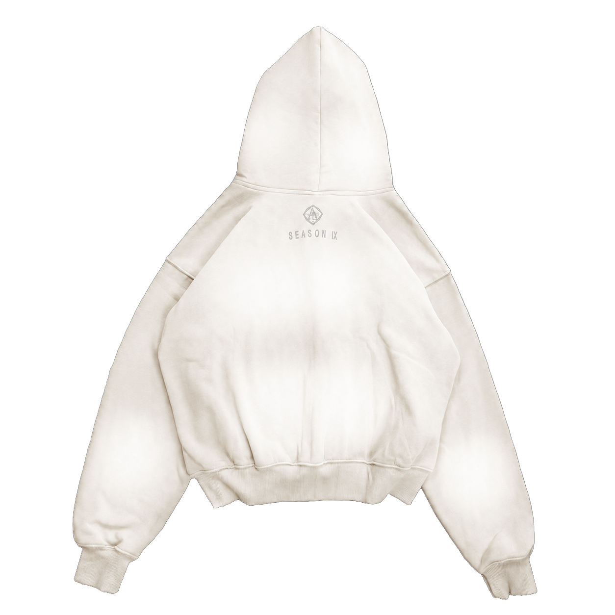 Felpa Zip Cherubino Artista - bianco Cloud Dancer