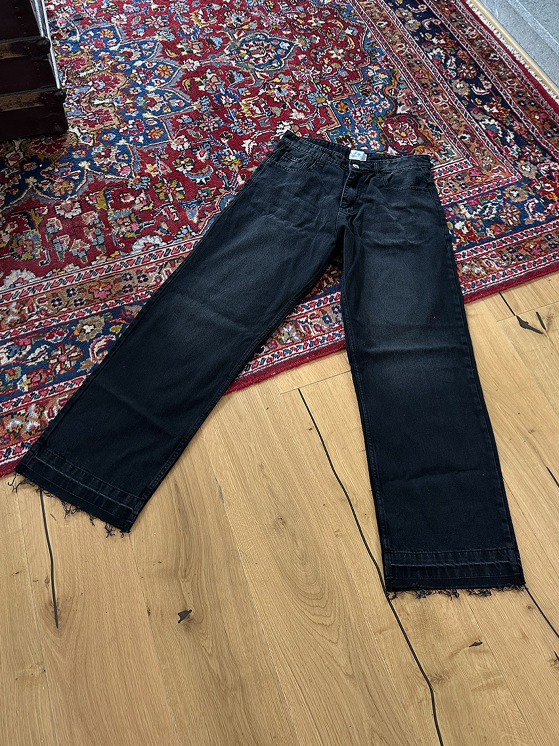 24/7 Bootcut Denim - nero slavato
