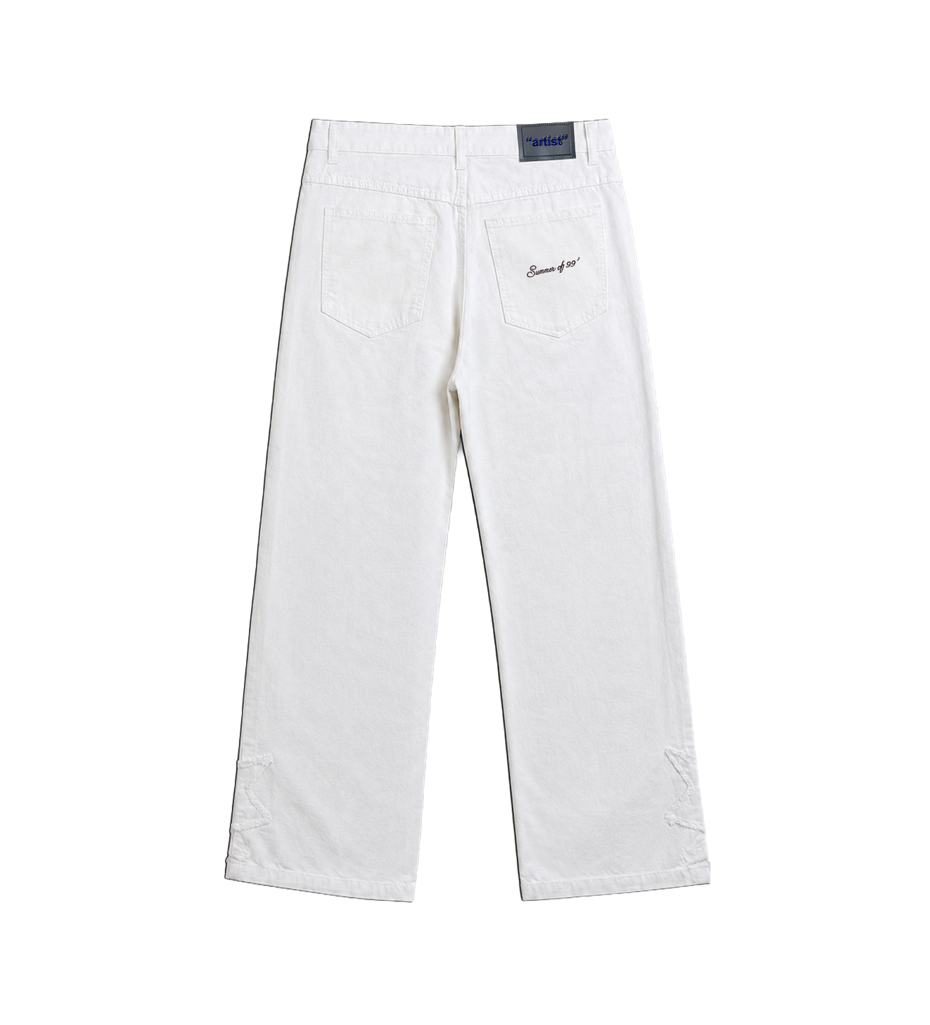 Pantalone bootcut - Stardust bianco sporco
