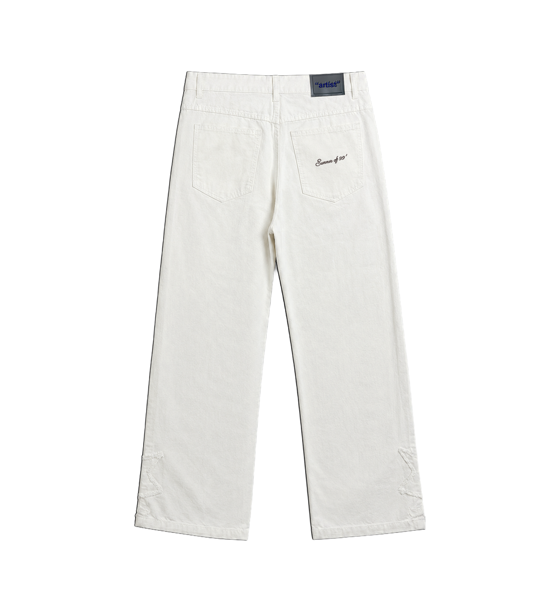 Pantalone bootcut - Stardust bianco sporco