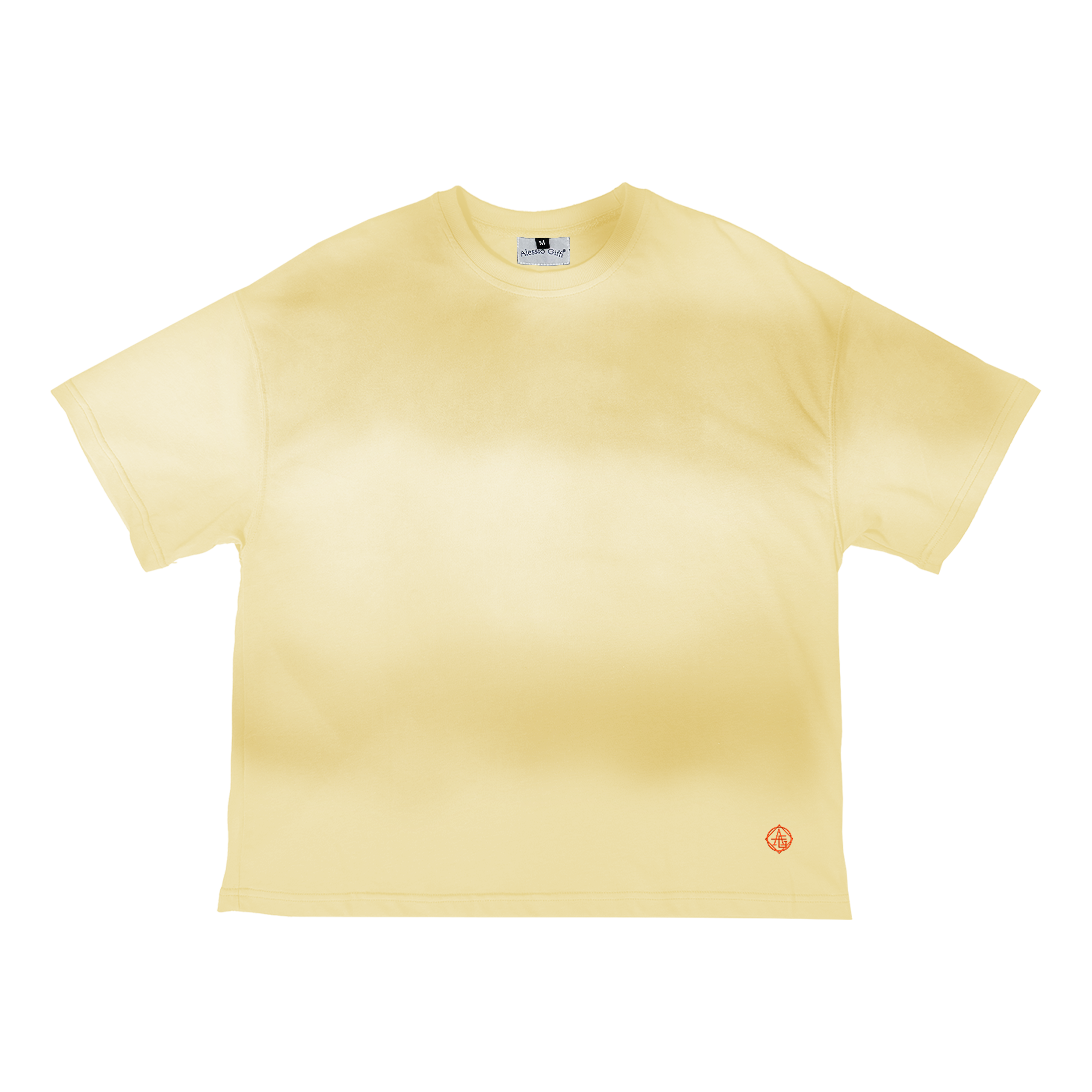 24/7 T-shirts giallo crema