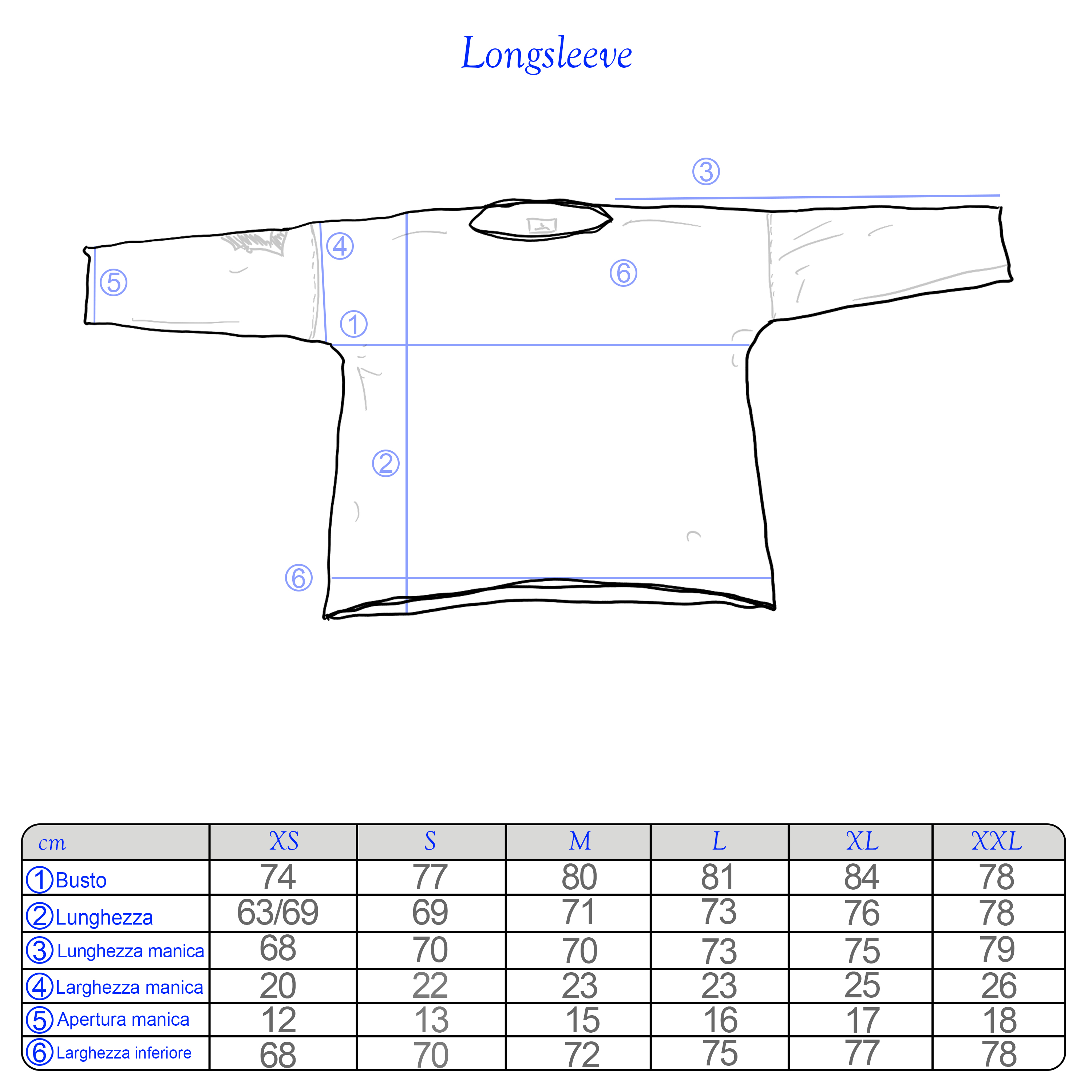 MAGLIE MANICHE LUNGHE