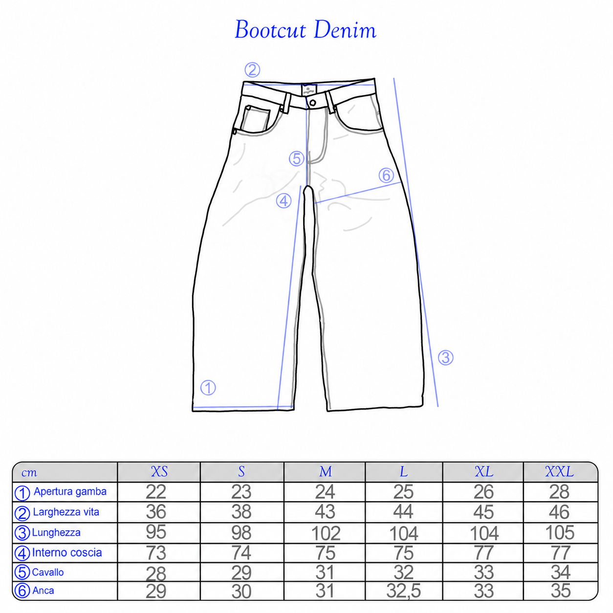 BOOTCUT DENIM