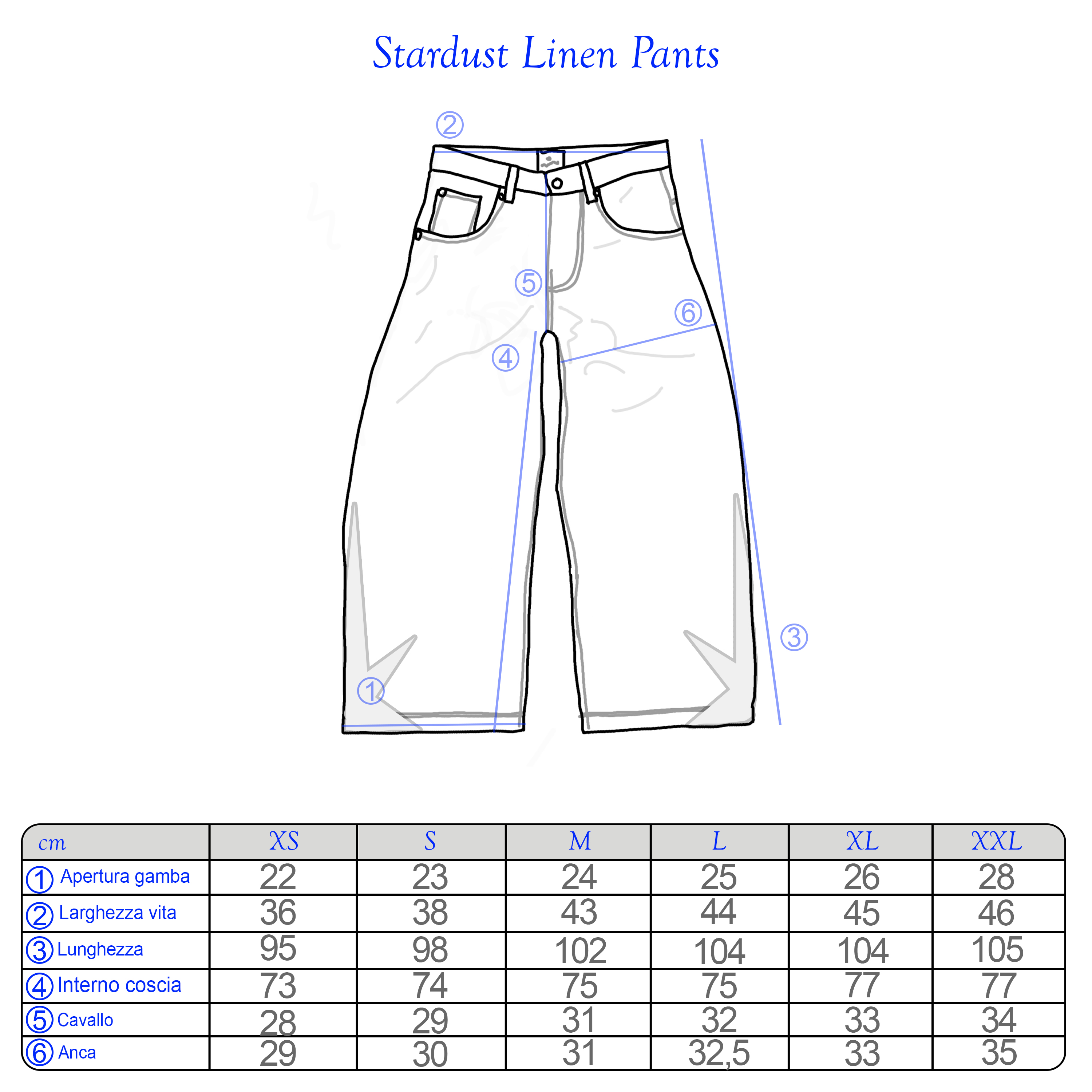 Pantalone Bootcut Lino